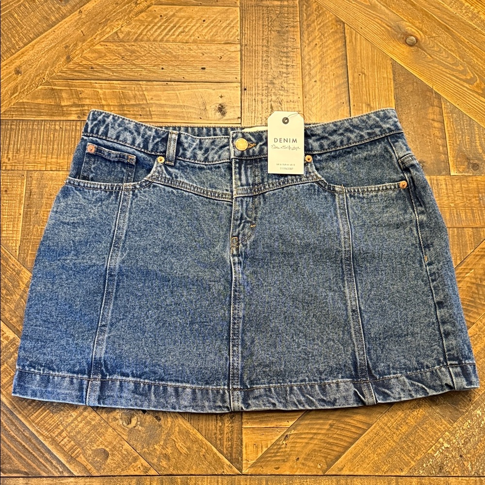 Miss Selfridge Denim Mini Skirt Women’s Size 12